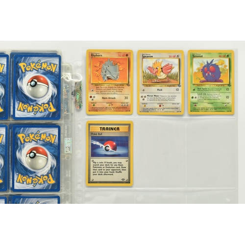 414 - A NEAR COMPLETE POKEMON JUNGLE SET AND A COLLECTION OF POKEMON PROMOS, jungle set only missing nos. ... 