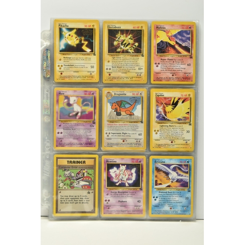 414 - A NEAR COMPLETE POKEMON JUNGLE SET AND A COLLECTION OF POKEMON PROMOS, jungle set only missing nos. ... 