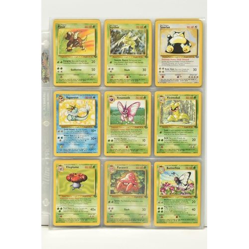 414 - A NEAR COMPLETE POKEMON JUNGLE SET AND A COLLECTION OF POKEMON PROMOS, jungle set only missing nos. ... 