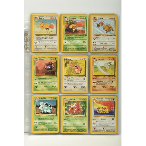 414 - A NEAR COMPLETE POKEMON JUNGLE SET AND A COLLECTION OF POKEMON PROMOS, jungle set only missing nos. ... 