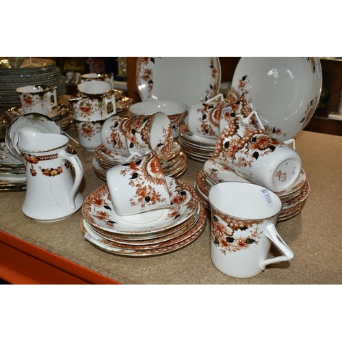 446 - TWO TEA SETS, to include a Wellington 'Alton' tea set consisting nine tea cups, twelve saucers, eigh... 