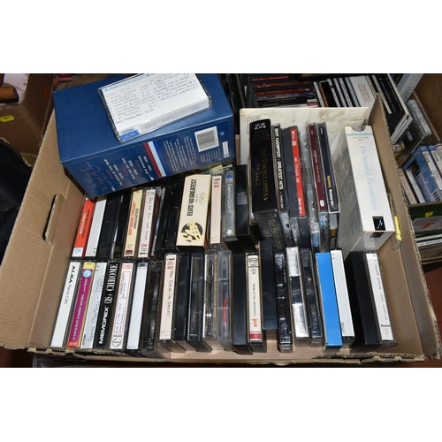 491 - 3 BOXES OF CDS, 2 BOXES OF LPS AND 45 RPM SINGLES, AND A CASE to include approximately 100 CDs consi... 