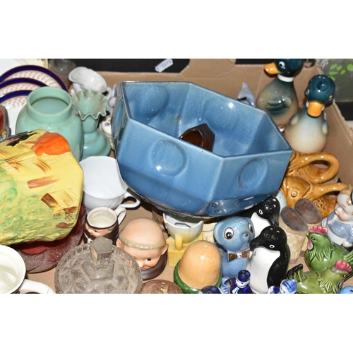 456 - FOUR BOXES AND LOOSE MISCELLANEOUS ITEMS to include a box of  mixed ceramics consisting a large quan... 