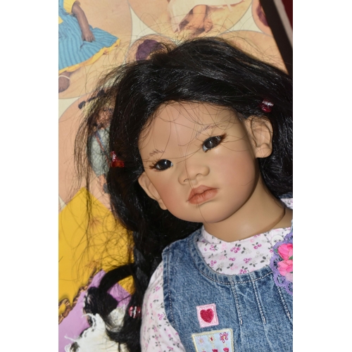 305 - A BOXED  ANNETTE HIMSTEDT PUPPEN KINDER 'KIMA' DOLL, 1993/94, Kima is a girl from Greenland D-C385, ... 