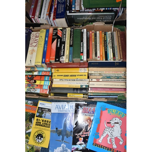 311 - SIX BOXES OF BOOKS to include a large assortment of computer engineering text books from the 1990s, ... 