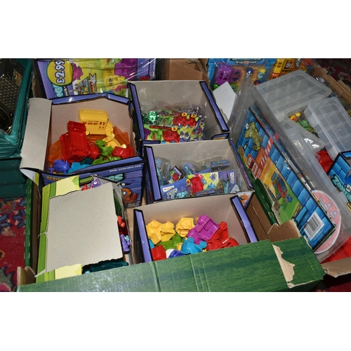 364 - THREE BOXES CONTAINING A LARGE QUANTITY OF COLLECTABLE MAGICBOX TOYS 'ZOMLINGS TOWN', to include Zom... 