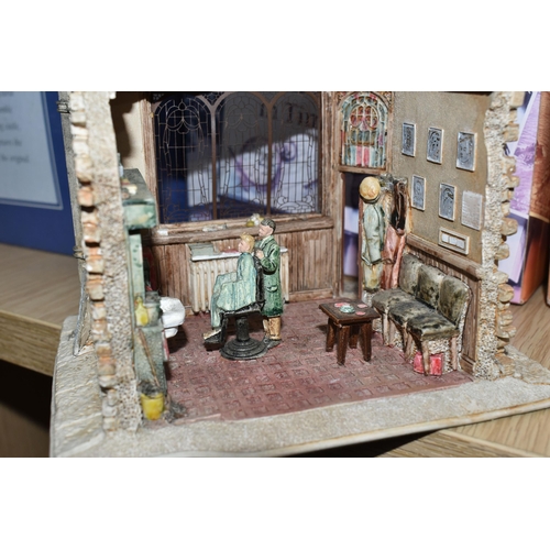 394 - FIVE LILLIPUT LANE SCULPTURES, most boxed with deeds unless stated, comprising Das Rathaus from the ... 