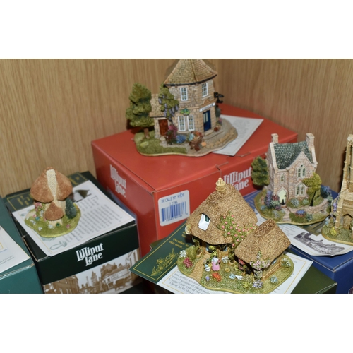 400 - FIFTY TWO LILLIPUT LANE SCULPTURES, from the British Collection, most with boxes and deeds - unless ... 