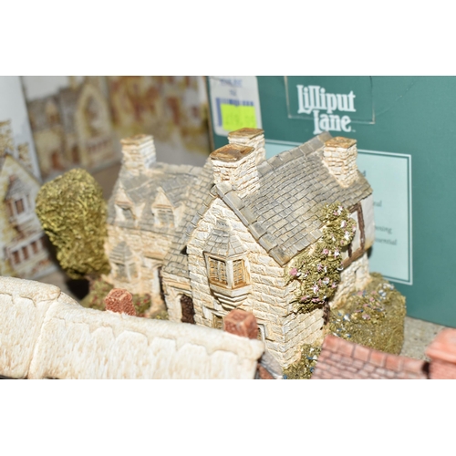 427 - A COLLECTION OF LILLIPUT LANE SCULPTURES, forty sculptures from the Midlands collection to include T... 