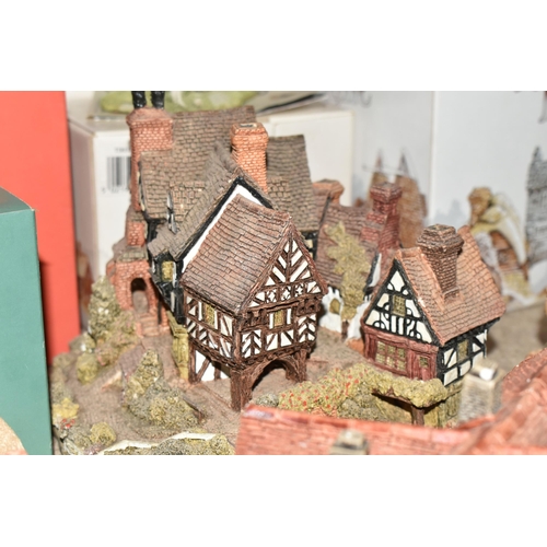 427 - A COLLECTION OF LILLIPUT LANE SCULPTURES, forty sculptures from the Midlands collection to include T... 