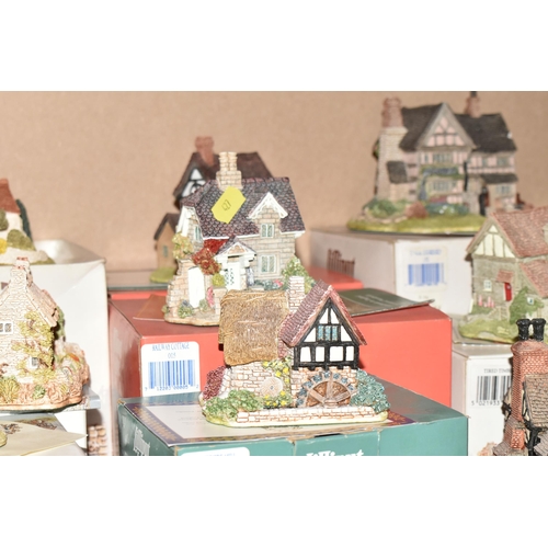 427 - A COLLECTION OF LILLIPUT LANE SCULPTURES, forty sculptures from the Midlands collection to include T... 