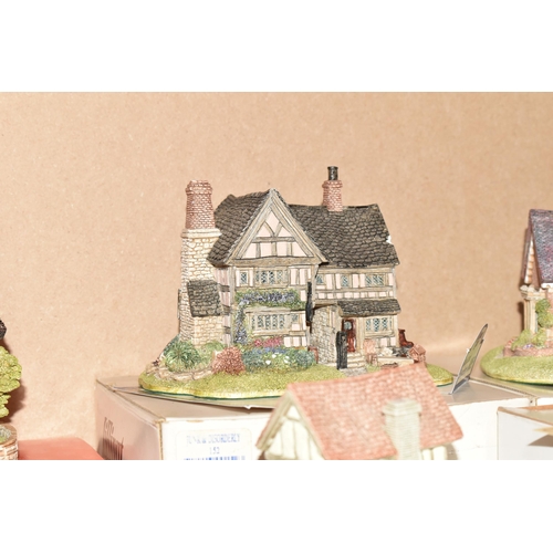 427 - A COLLECTION OF LILLIPUT LANE SCULPTURES, forty sculptures from the Midlands collection to include T... 