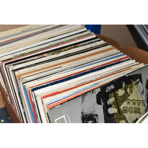 432 - TWO BOXES OF L.P RECORDS, to include artists such as Shirley Bassey, Barry Manilow, Andy Williams, E... 