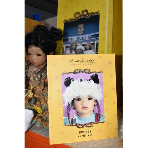 440 - A BOXED ANNETTE HIMSTEDT PUPPEN KINDER 'KIMA' DOLL, 1993/1994, Kima is a girl from Greenland, black ... 