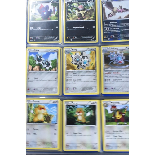 448 - NEAR COMPLETE POKEMON BLACK & WHITE BASE SET, only missing cards 10, 19, 25, 46, 51, 67, 71, 107, 10... 