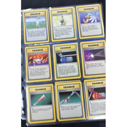 452 - NEAR COMPLETE POKEMON BASE SET, only missing cards 1, 14 & 15, condition varies considerably