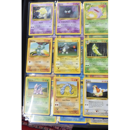 452 - NEAR COMPLETE POKEMON BASE SET, only missing cards 1, 14 & 15, condition varies considerably