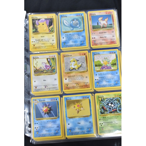 452 - NEAR COMPLETE POKEMON BASE SET, only missing cards 1, 14 & 15, condition varies considerably