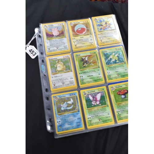 453 - NEAR COMPLETE POKEMON JUNGLE SET, only missing cards 3, 6, 7, 8, 11 & 14, condition varies considera... 