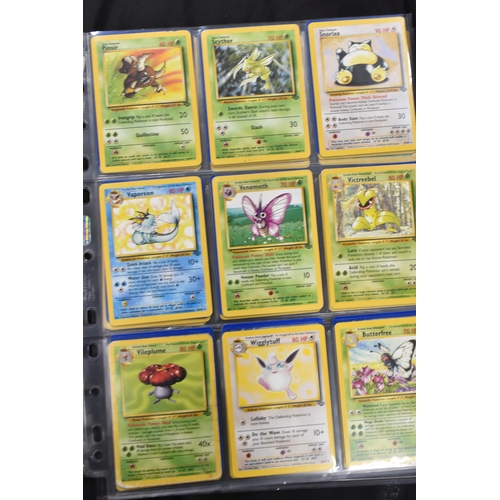 453 - NEAR COMPLETE POKEMON JUNGLE SET, only missing cards 3, 6, 7, 8, 11 & 14, condition varies considera... 