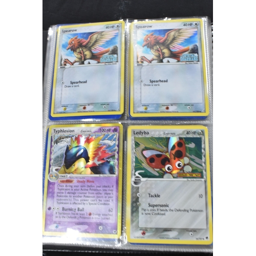 460 - FOLDER OF POKEMON CARDS, only contains holos, reverse holos and promos ranging from Base Set to Blac... 