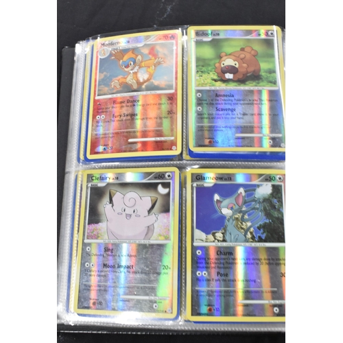 460 - FOLDER OF POKEMON CARDS, only contains holos, reverse holos and promos ranging from Base Set to Blac... 