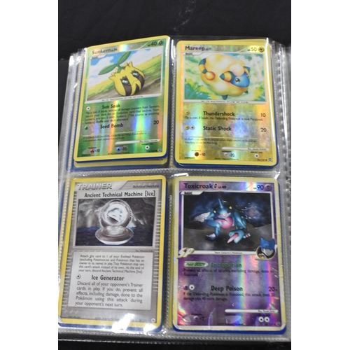 460 - FOLDER OF POKEMON CARDS, only contains holos, reverse holos and promos ranging from Base Set to Blac... 