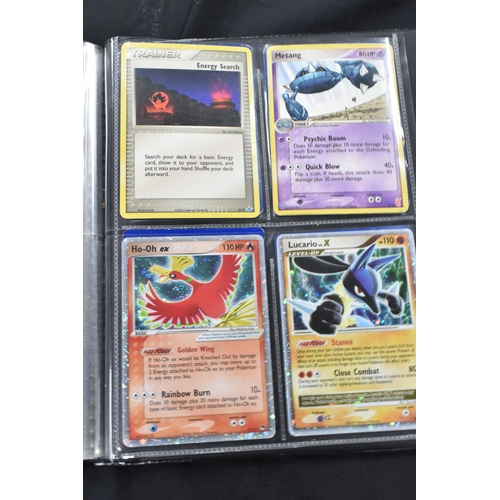 460 - FOLDER OF POKEMON CARDS, only contains holos, reverse holos and promos ranging from Base Set to Blac... 