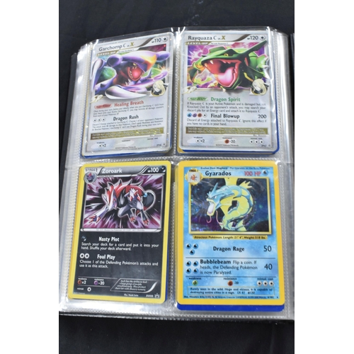 460 - FOLDER OF POKEMON CARDS, only contains holos, reverse holos and promos ranging from Base Set to Blac... 