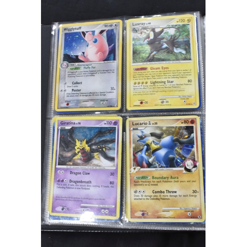 460 - FOLDER OF POKEMON CARDS, only contains holos, reverse holos and promos ranging from Base Set to Blac... 