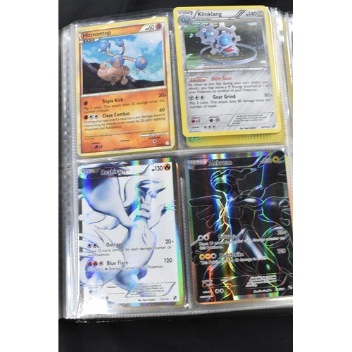 460 - FOLDER OF POKEMON CARDS, only contains holos, reverse holos and promos ranging from Base Set to Blac... 