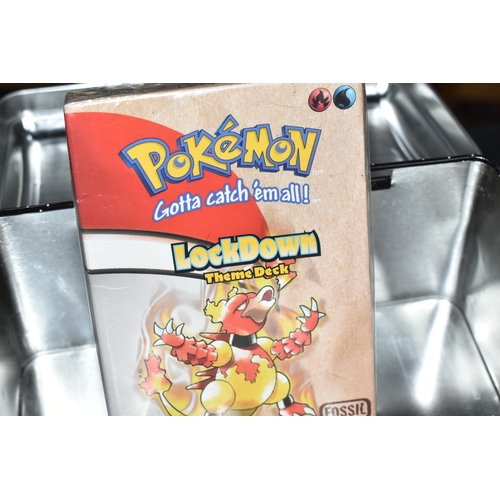 462 - POKEMON LOCKDOWN THEME DECK FACTORY SEALED, seal unbreeched