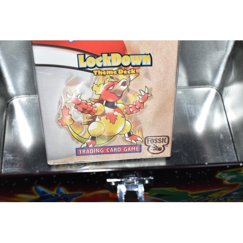 462 - POKEMON LOCKDOWN THEME DECK FACTORY SEALED, seal unbreeched