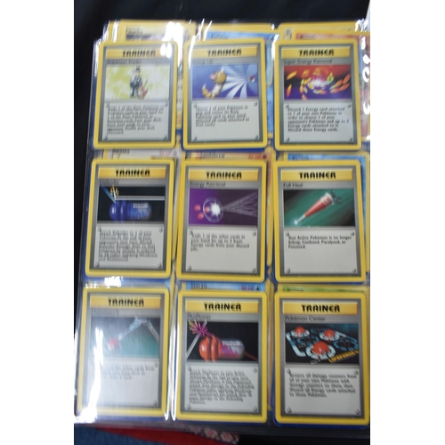 463 - NEAR COMPLETE POKEMON BASE SET, only missing cards 1, 2, 5, 11, 14, 15, 18, 25, 32, 42, 57 & 67, con... 