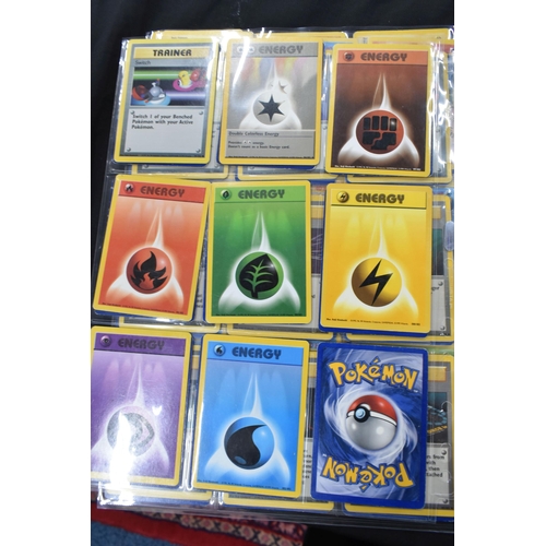 463 - NEAR COMPLETE POKEMON BASE SET, only missing cards 1, 2, 5, 11, 14, 15, 18, 25, 32, 42, 57 & 67, con... 