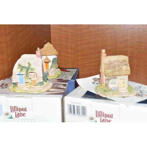 469 - THIRTY ONE LILLIPUT LANE SCULPTURES, from the British, South East, South West, North and Midlands co... 