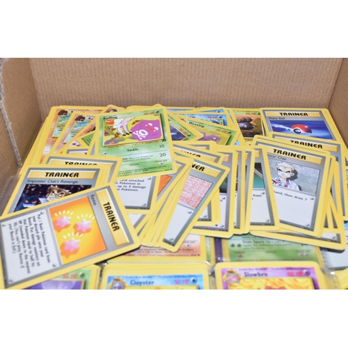 472 - BOX OF POKEMON CARDS, ranging from Base Set to Japanese Neo Genesis, condition varies considerably, ... 