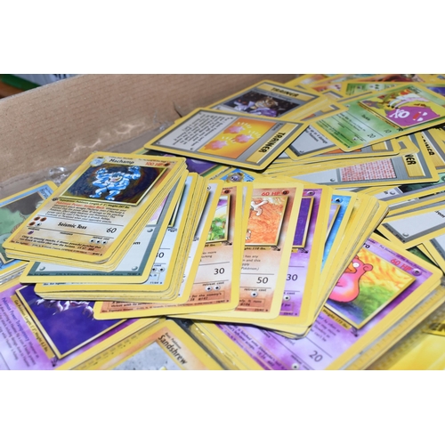 472 - BOX OF POKEMON CARDS, ranging from Base Set to Japanese Neo Genesis, condition varies considerably, ... 