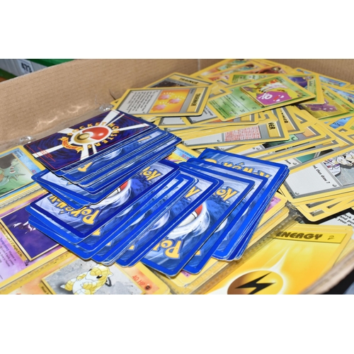 472 - BOX OF POKEMON CARDS, ranging from Base Set to Japanese Neo Genesis, condition varies considerably, ... 