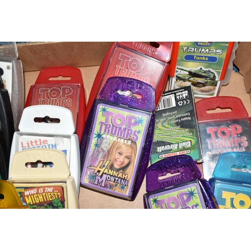 476 - A QUANTITY OF ASSORTED BOXED TOP TRUMP CARD GAMES, majority are Winning Moves modern titles, content... 