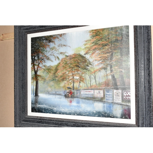 505 - JEFF ROWLAND (BRTISH 1964-2018) 'YOU KEPT ME WARM', a signed limited edition print on board, depicti... 