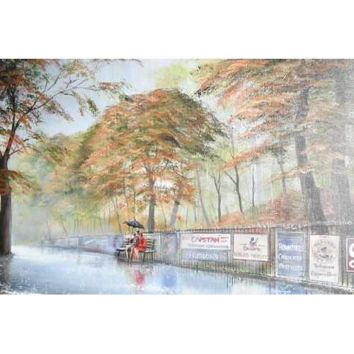 505 - JEFF ROWLAND (BRTISH 1964-2018) 'YOU KEPT ME WARM', a signed limited edition print on board, depicti... 