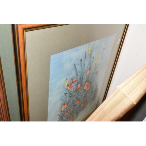 509 - A QUANTITY OF PAINTINGS AND PRINTS, to include two Ken Carr Isle of Skye nocturne landscapes, approx... 