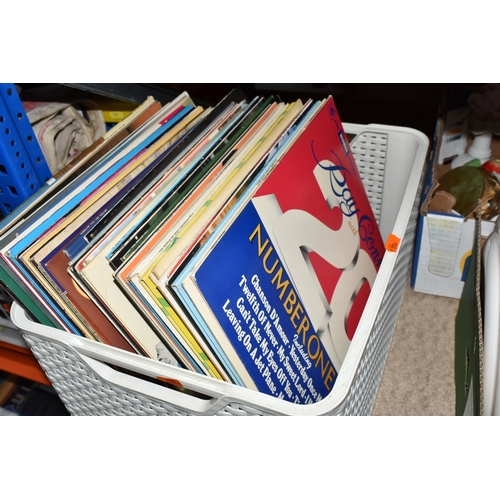 558 - TWO BOXES OF LP RECORDS, approximately one hundred LP records, artists include James Last, Matt Monr... 