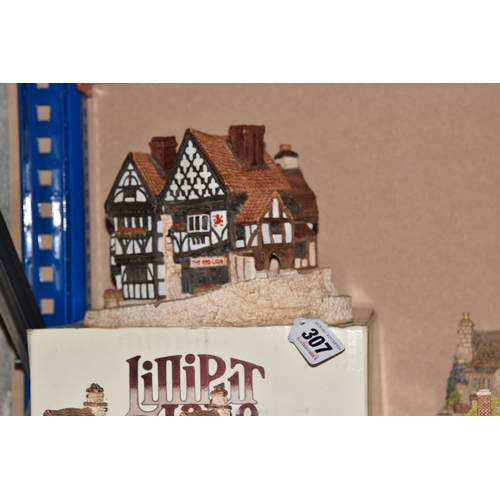 307 - A COLLECTION OF LILLIPUT LANE SCULPTURES, forty nine sculptures from the North, Welsh and Scottish c... 