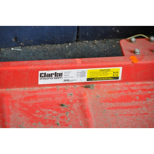 1056 - A CLARKE STRONG ARM MCD1 MOTORCYCLE DOLLY total length 213cm