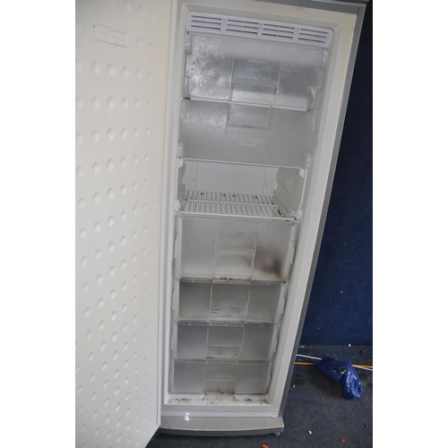 1117 - A BEKO TZA6016FFS LARDER FREEZER width 60cm depth 60cm height 173cm (PAT pass and working at -21 deg... 