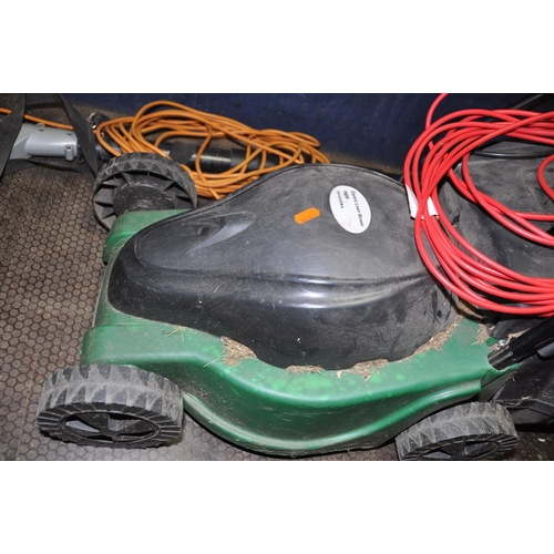 1120 - A TITAN POLE HEDGE TRIMMER and a lawn mower with grass box (both PAT pass and working)