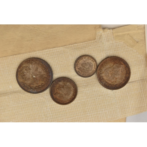 134 - A GEORGE VI 1939 MAUNDY MONEY SET, four coins from 1d to 4d, enclosed in original Easter 1939 Royal ... 