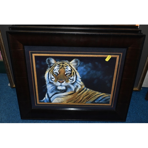 449 - POLLYANNA PICKERING (1942-2018) A SIGNED LIMITED EDITION PRINT 'TEMPLE OF THE TIGER', signed and tit... 